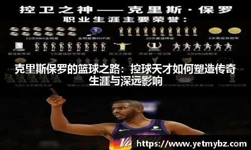 必一克里斯保罗的篮球之路：控球天才如何塑造传奇生涯与深远影响